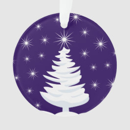 Ornament kerstboom en stercirkel, omgekeerd