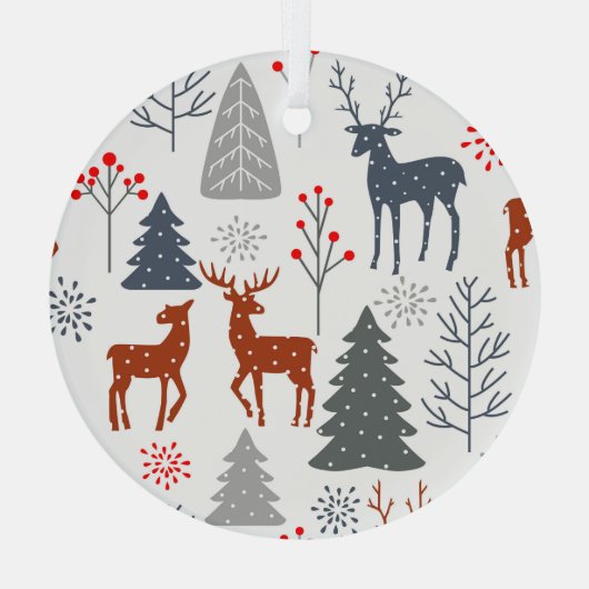 Ornament - Kerstboom Scandinavisch (Achterkant)