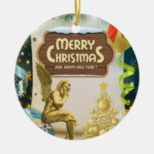 Ornament kerstcirkel, Angel