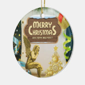 Ornament kerstcirkel, Angel (Links)