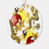 Ornament kerstcirkel, Angel (Links)