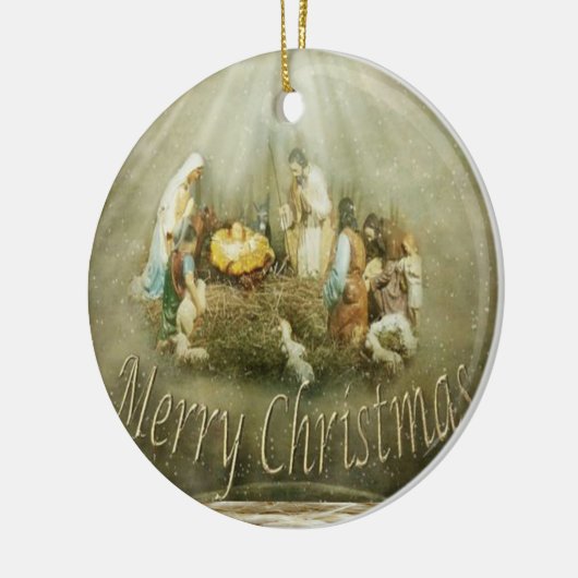 Ornament kerstcirkel, Jezus Christus (Links)