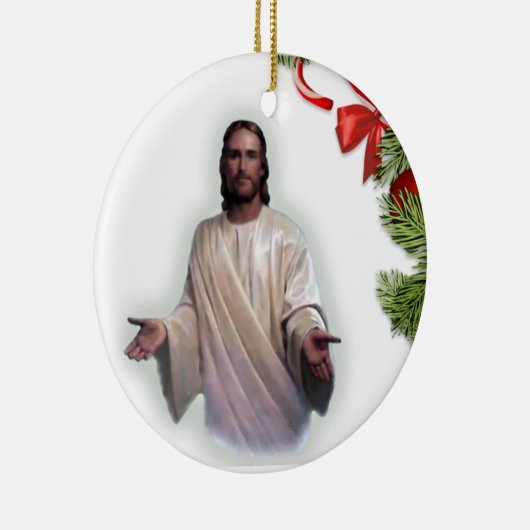 Ornament kerstcirkel, Jezus Christus (Rechts)