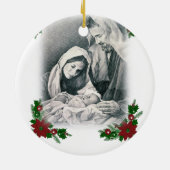 Ornament kerstcirkel, Jezus Christus (Achterkant)