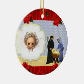 Ornament kerstcirkel, Jezus Christus (Rechts)