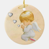 Ornament kerstcirkel, kerstangel (Achterkant)