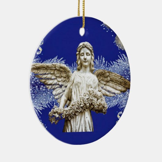 Ornament kerstcirkel, kerstangel (Rechts)