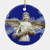 Ornament kerstcirkel, kerstangel (Voorkant)