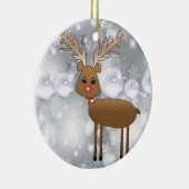 Ornament kerstcirkel, rendiertje (Rechts)