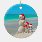 Ornament kerstcirkel, Snowman (Achterkant)