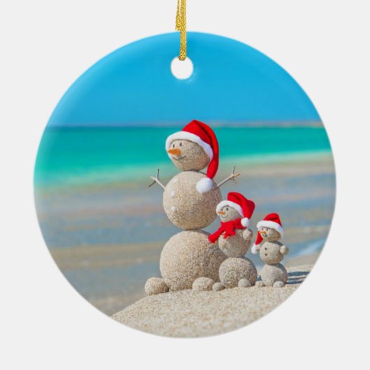 Ornament kerstcirkel, Snowman (Achterkant)