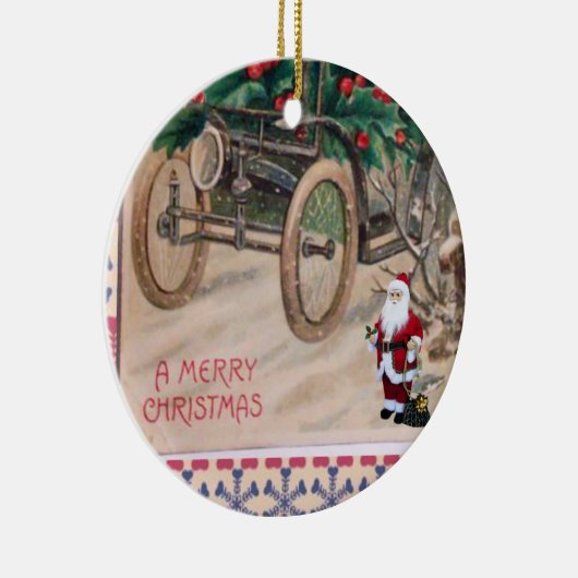 Ornament kerstcirkel, vrolijk kerstfeest (Rechts)