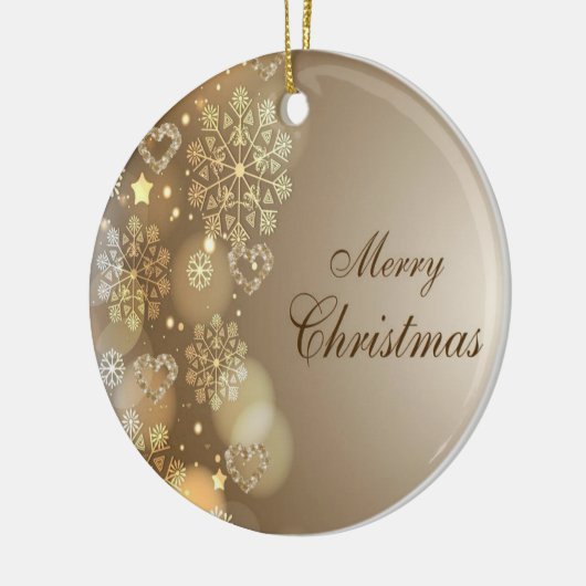 Ornament kerstcirkel, vrolijk kerstfeest (Links)