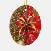 Ornament kerstcirkel, vrolijk kerstfeest (Rechts)