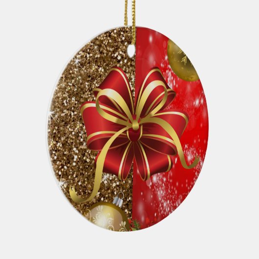 Ornament kerstcirkel, vrolijk kerstfeest (Rechts)