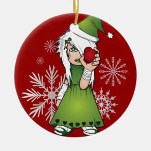 Ornament kerstemo Girl