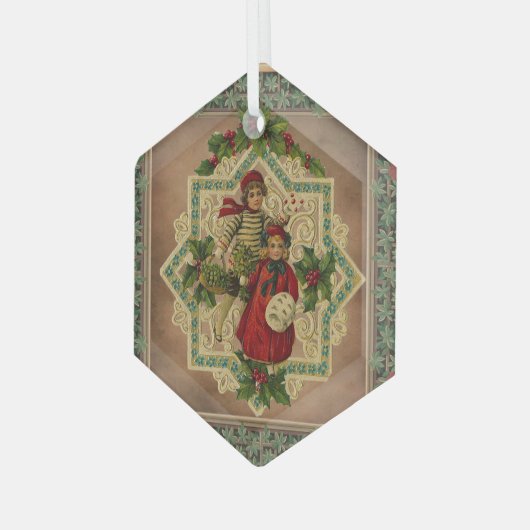 Ornament kerstfeestdagen (Voorkant links)