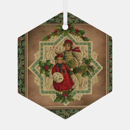 Ornament kerstfeestdagen (Achterkant)