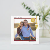 Ornament kerstKaart (Staand voorkant)