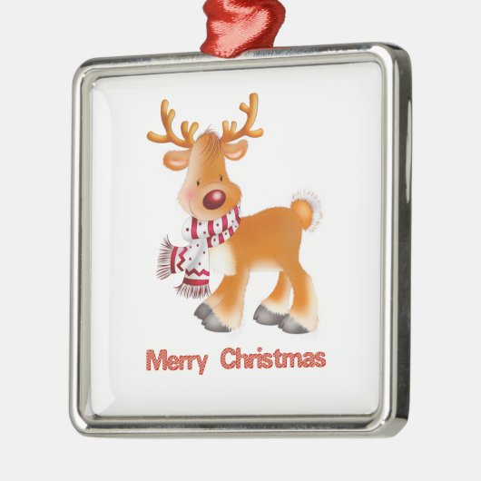 Ornament | Kerstmis | rendieren | Vrolijk kerstfee (Links)