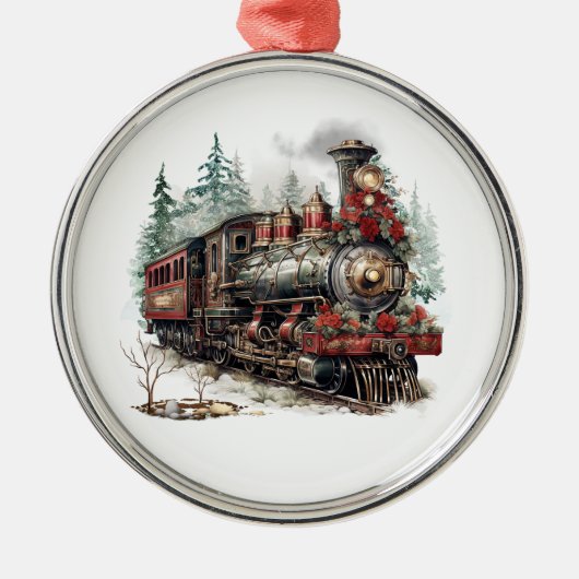 Ornament kersttrein (Voorkant)