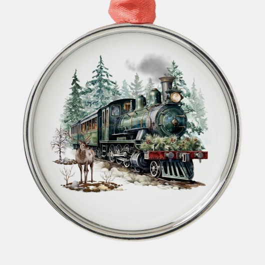 Ornament kersttrein (Voorkant)