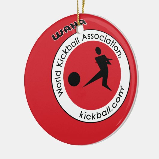 Ornament - Kickball Logo (Links)