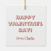 ornament  Kittens Valentijns (Achterkant)