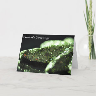 Ornament Klantwaardering Business Feestdagen Kaart