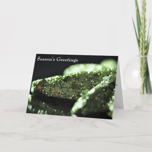 Ornament Klantwaardering Business Feestdagen Kaart (Voorkant)