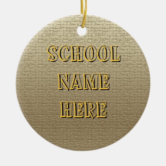 Ornament - Klasse van 20xx (Voorkant)