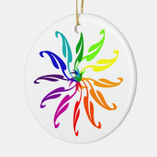 Ornament - Kleurwielbladeren (Links)