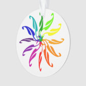 Ornament - Kleurwielbladeren (voorkant)