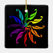 Ornament - Kleurwielbladeren (Achterkant)