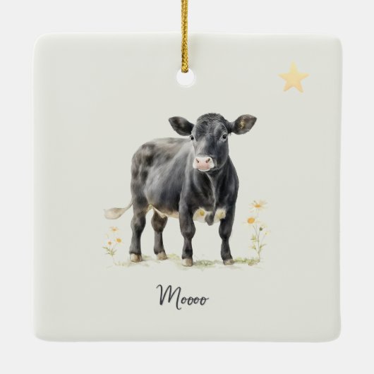 ORNAMENT - KOE (Achterkant)