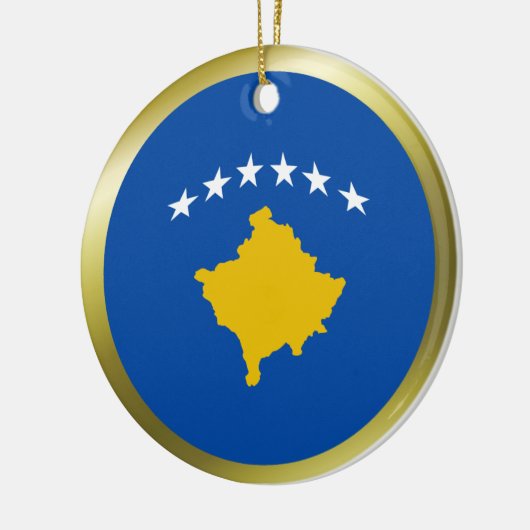 Ornament Kosovo-vlag (Links)