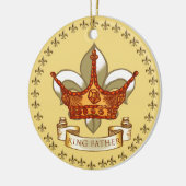 Ornament kroonkoning vader (Links)