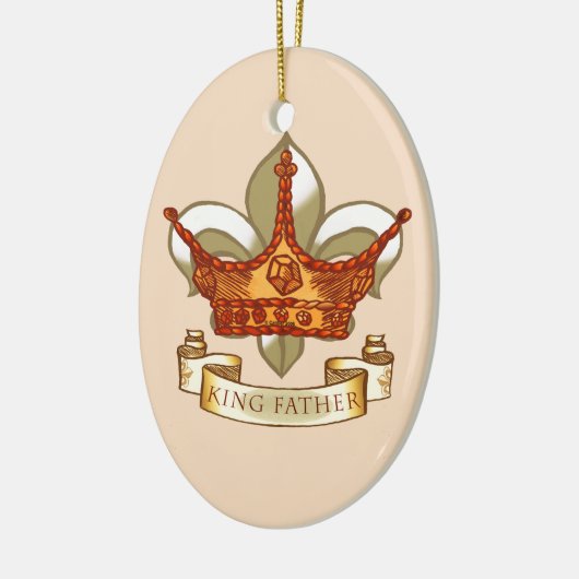 Ornament kroonkoning vader (Links)