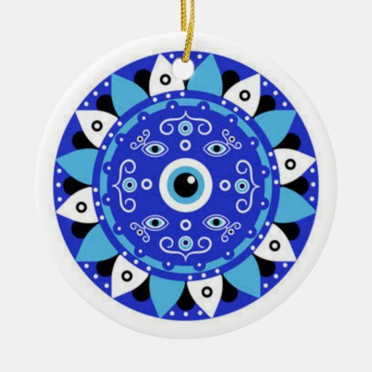 Ornament kwaadaardig oog JN (Voorkant)