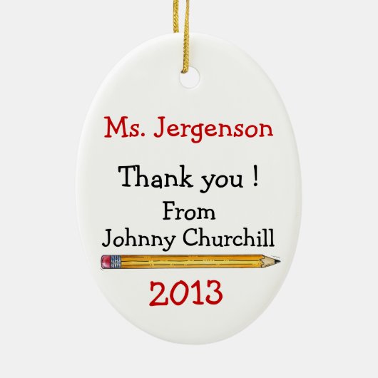 Ornament leraar - SRF (Achterkant)