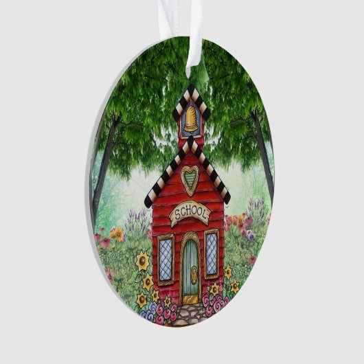 Ornament leraar - Zie achterzijde (voorkant)