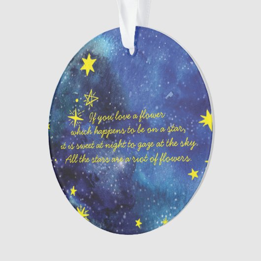 Ornament Little Prince (voorkant)