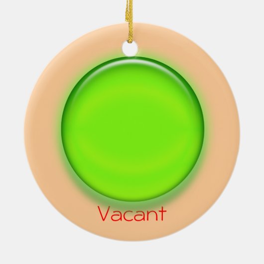 Ornament - Llama Occupied hanger (Achterkant)