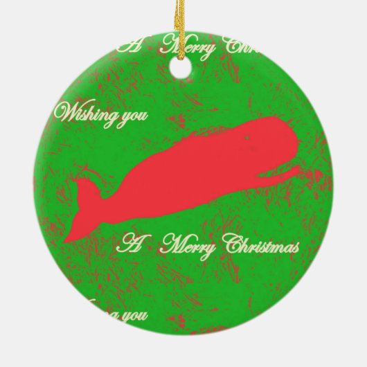 ornament " loony new year / merry kerst " (Achterkant)