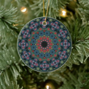 Ornament Maart Birthstone Bloodstone Mandala