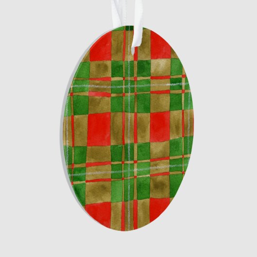 ORNAMENT MAC GREGOR TARTAN Acrylcirkel (voorkant)