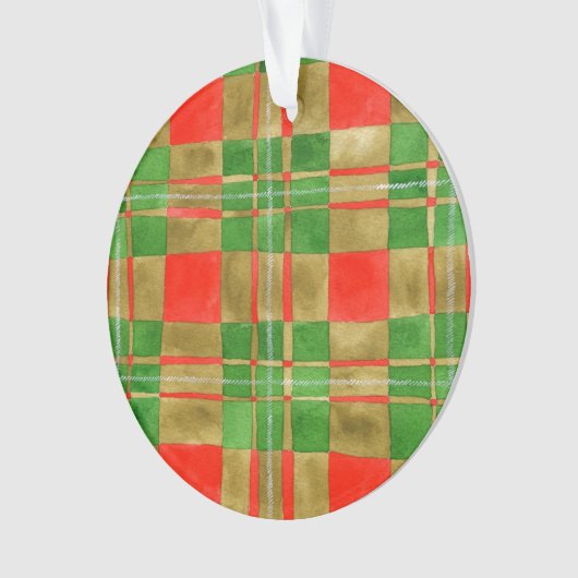 ORNAMENT MAC GREGOR TARTAN Acrylcirkel (voorkant)