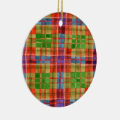 ORNAMENT MAC RAE TARTAN keramische cirkel (Rechts)
