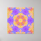 Ornament mandala canvas afdruk (Voorkant)