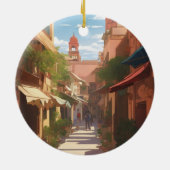 Ornament marrakech ai schilderkunst (Achterkant)